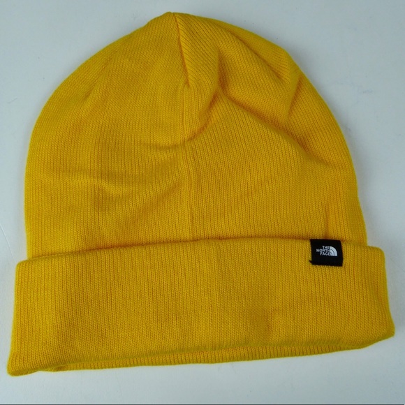 North Face Hat Wide Cuff TNF Embroidered Cap NWT - Picture 4 of 6